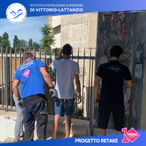 Con la supervisione dei volontari del Municipio